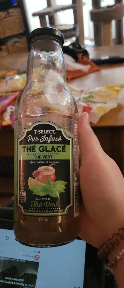 Purr Brewed Iced Tea green tea