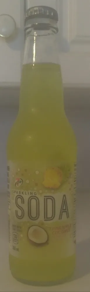 Pineapple Coconut Sparkling Soda