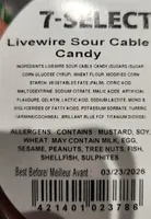 Livewire Sour Cable Candy