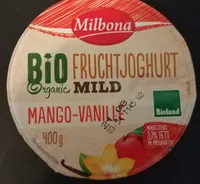 Bio-Fruchtjoghurt Mild Mango-Vanille