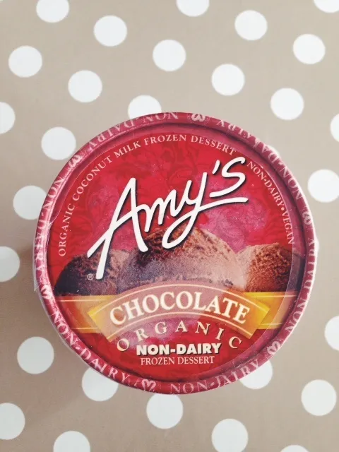 Glace au chocolat végane