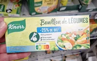 Bouillon de légumes-25%de sel