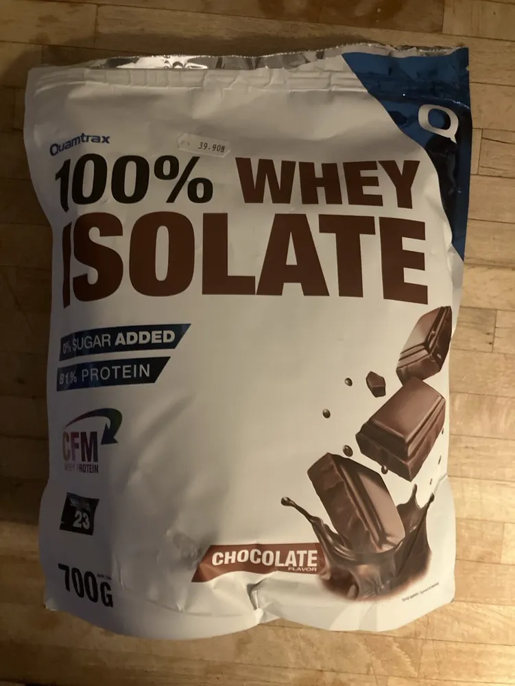 100% Whey isolate Chocolate