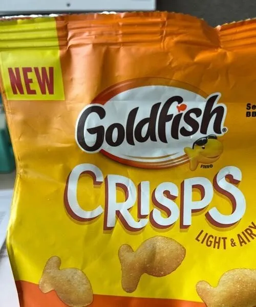 Goldfish crisps