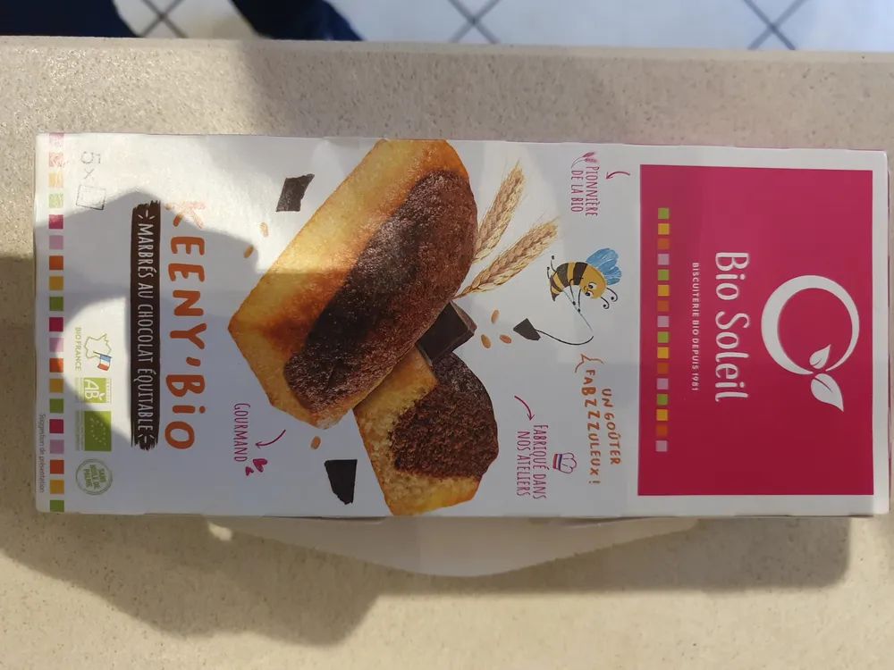 Keeny'Bio marbrés au chocolat équitable