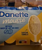Mousse végétale à la vanille