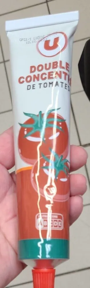 Double concentré de tomates u