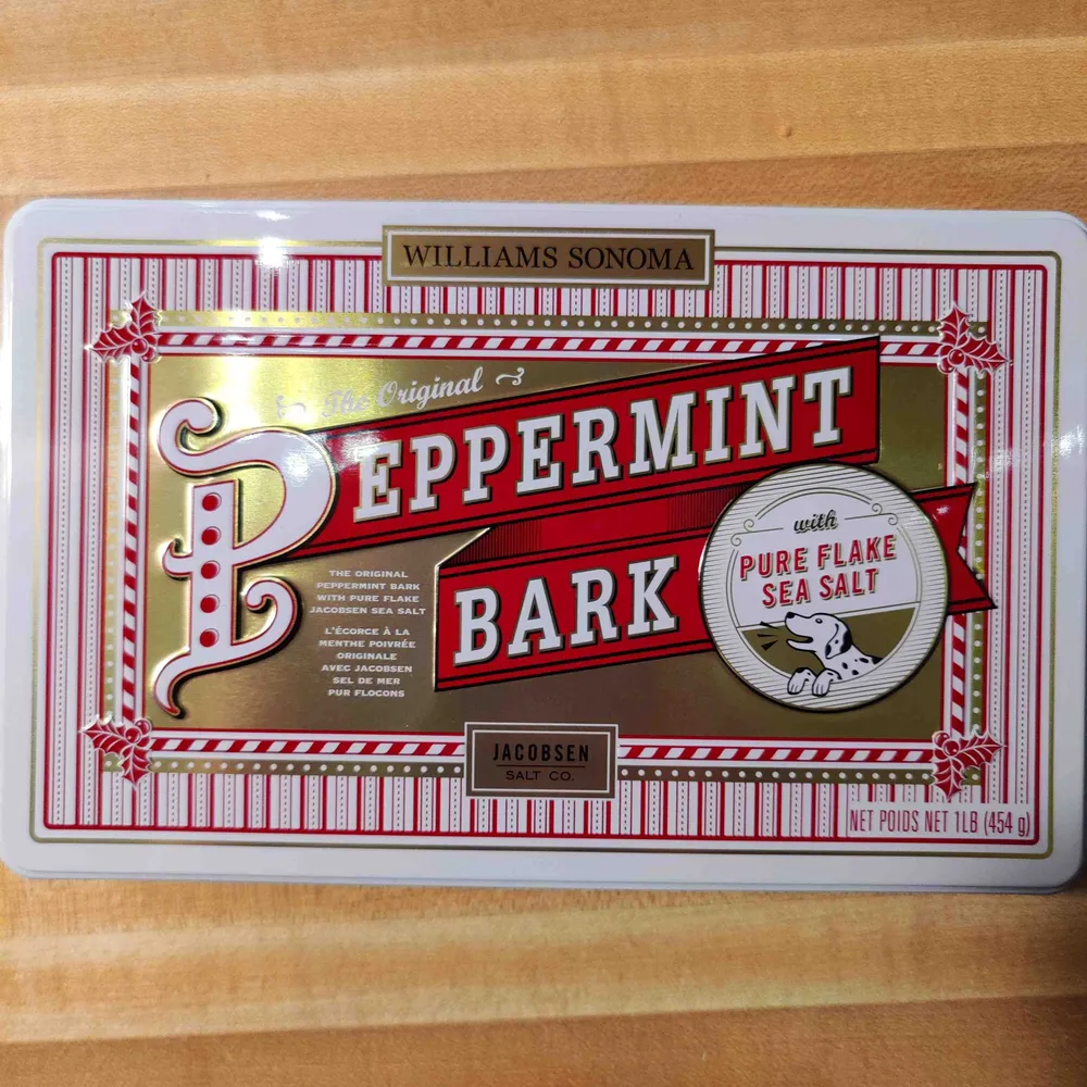 Peppermint bark