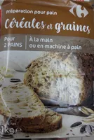 préparation pour pain céréales et graines