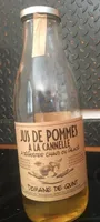 Jus de pommes a la cannelle
