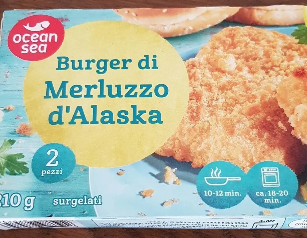 Burger di merluzzo