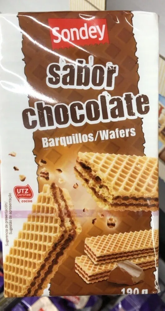 Barquillos chocolate
