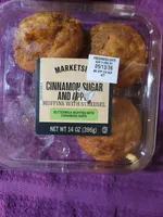 Marketside apple cinnamon muffin