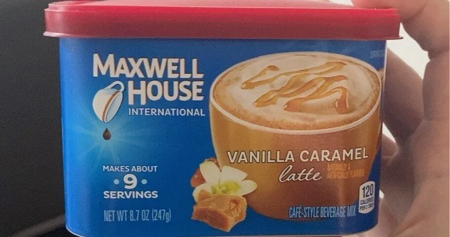 Vanilla caramel latte