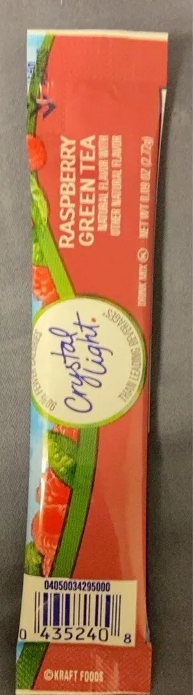 Crystal Light Raspberry Green Tea