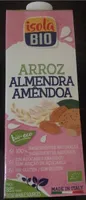 Bebida de arroz y almendra