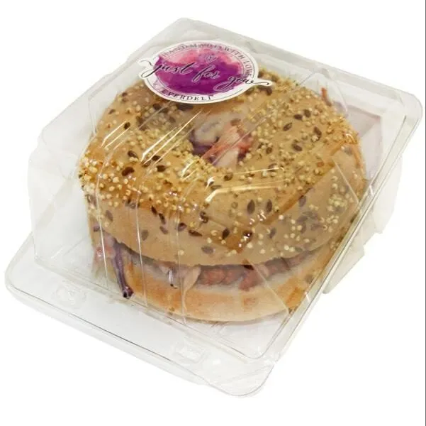 Pulled pork bagel