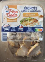 Émincés de filets de poulet rôtis au curry