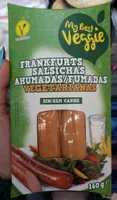 Salchichas ahumadas vegetarianas