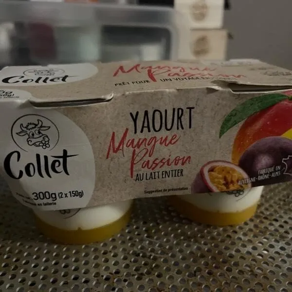 Yaourt mangue passion
