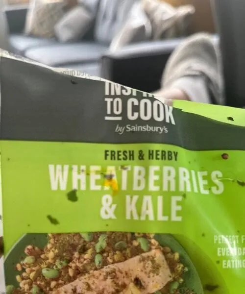 Wheat berries & Kale
