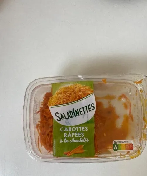 Carottes râpées