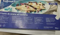 Filetti di orata all'isolana