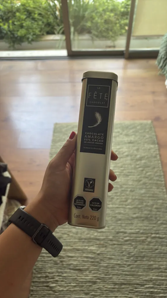 CHOCOLATE AMARGO 55% CACAO SIN AZÚCAR AÑADIDA