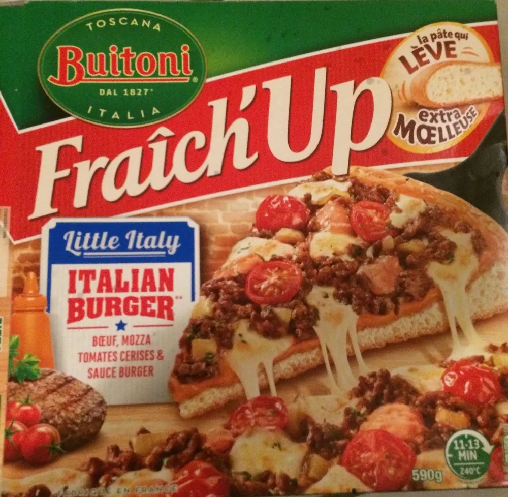 Fraîch'up italian burger