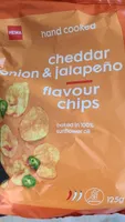 Cheddar onion jalapeno chips