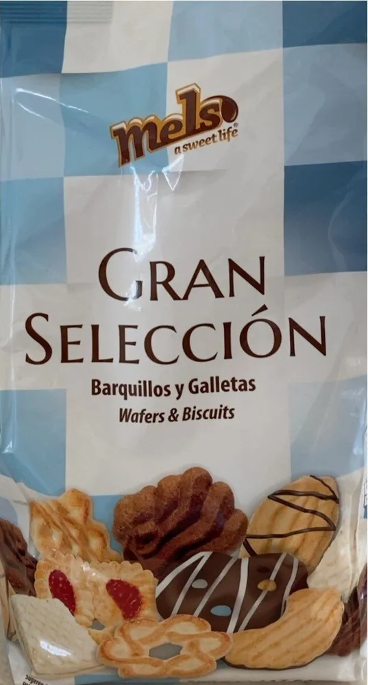 Gran selección barquillos y galletas