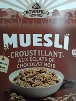 Muesli croustillant aux éclats de chocolat noir