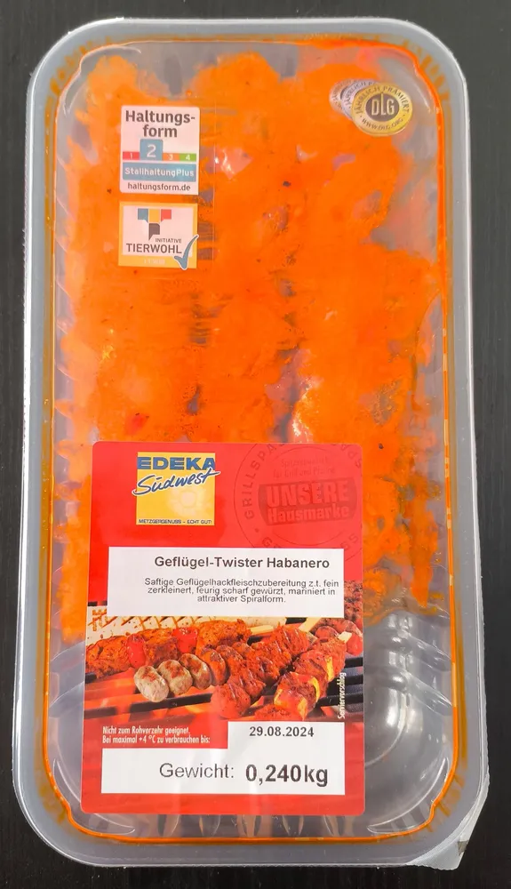 Geflügel-Twister Habanero