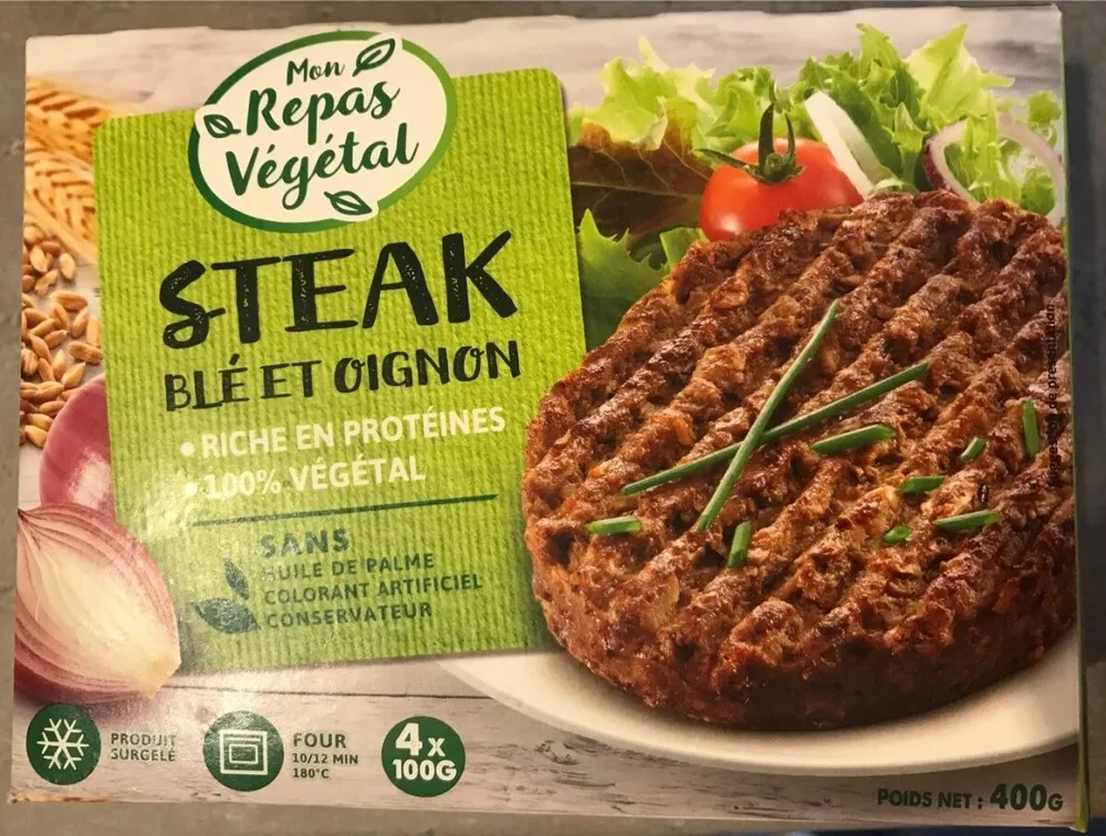 Steak blé et oignon