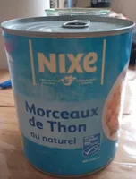 Morceaux de thon au naturel
