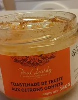 Tartinade de truite aux citrons confits