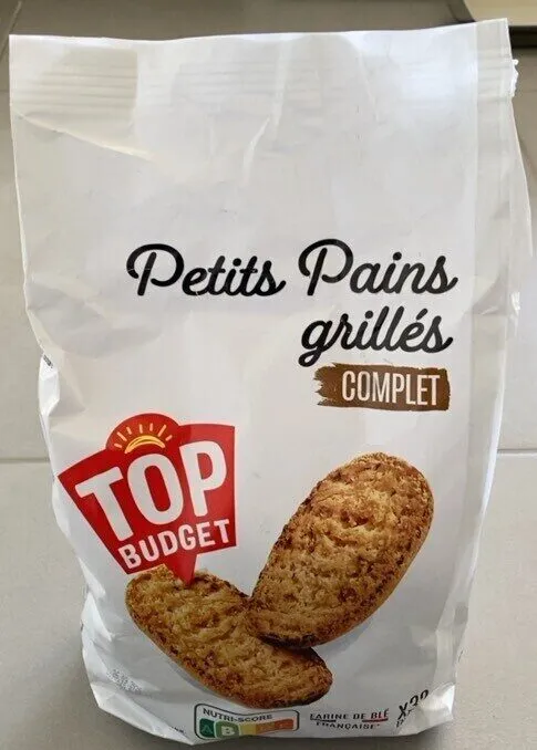 Petits pains grillés complet