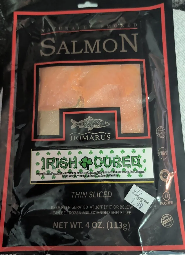 Irish Cured Smoked Salmon