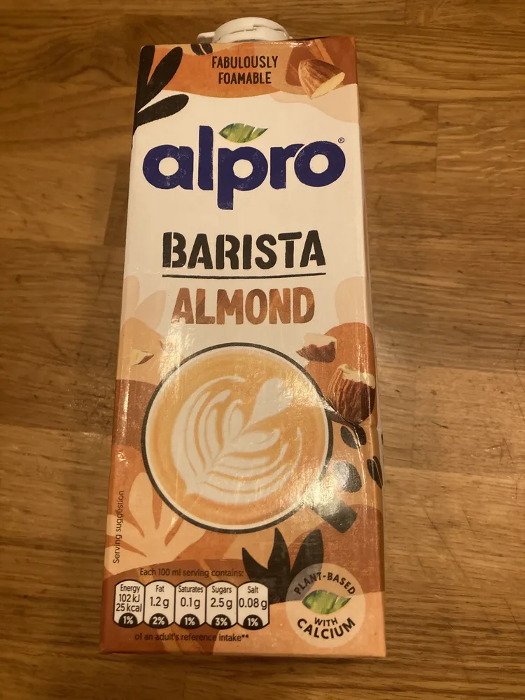 almond barista milk