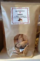 Cookies aux pépites de chocolat noir et éclat de noisette