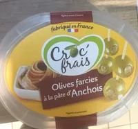 Olives farcies à la pate d'anchois
