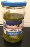 Green chilli peppers