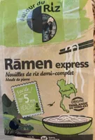 Nouilles de riz demi-complet