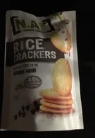 Rice crackers poivre noir