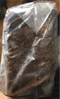 Pumpernickel loaf bread sliced