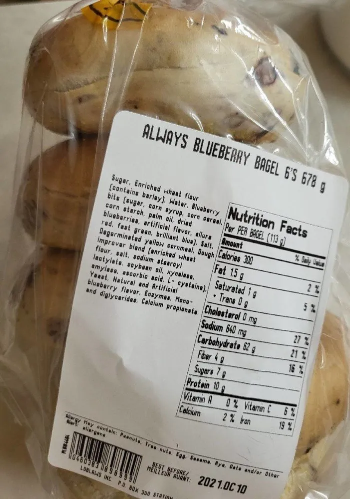 Always Blueberry Bagel