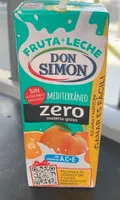 Fruta+leche mediterraneo