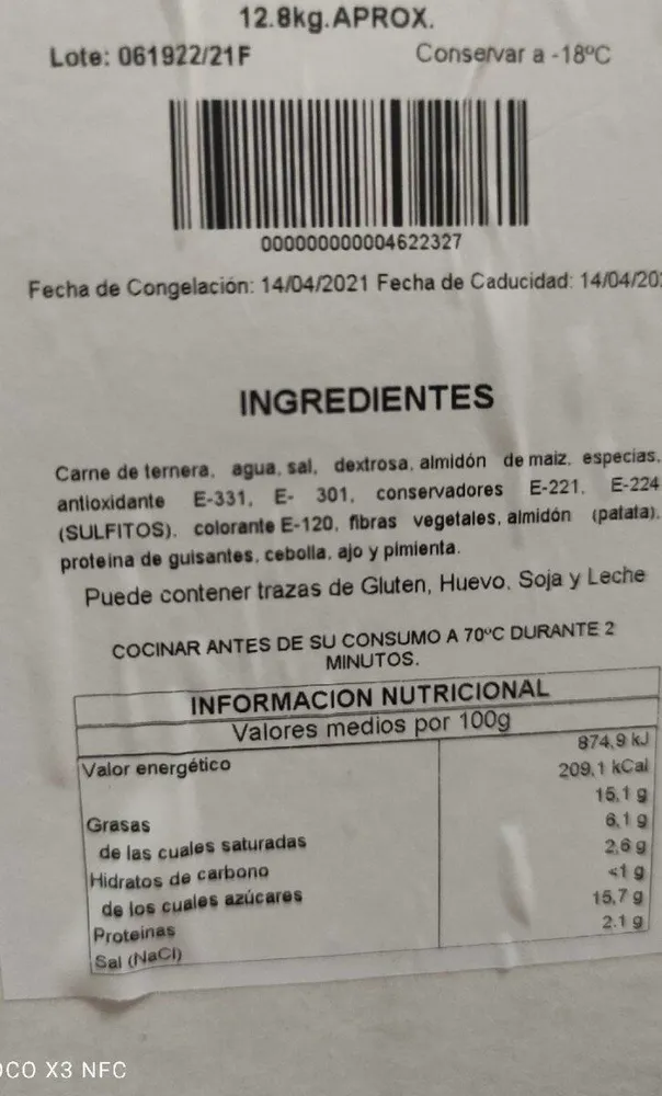 Hamburguesas de ternera 100%