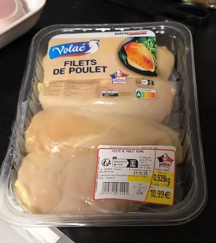 Filet de poulet