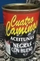 Aceitunas negras con hueso